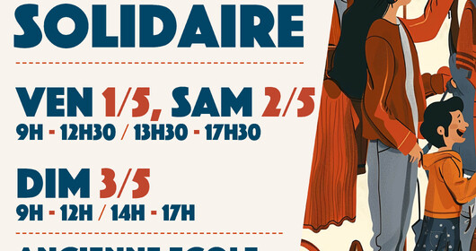 Braderie solidaire de printemps